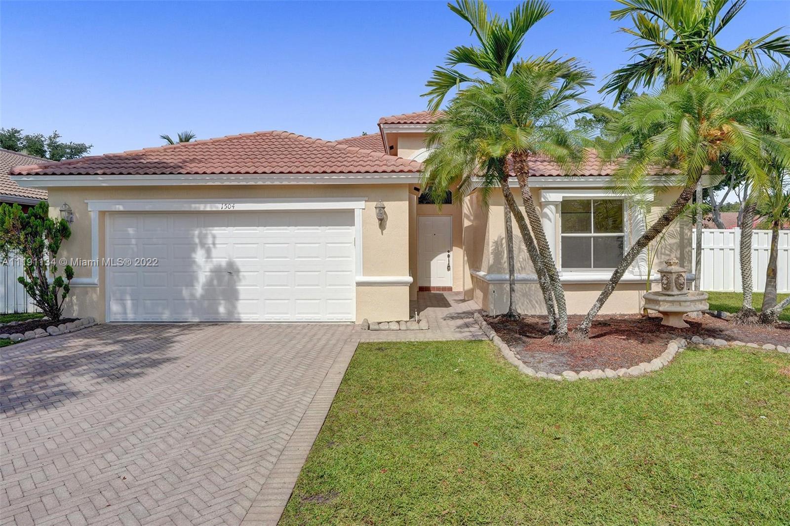 1504 SW 186th Avenue Pembroke Pines FL 33029