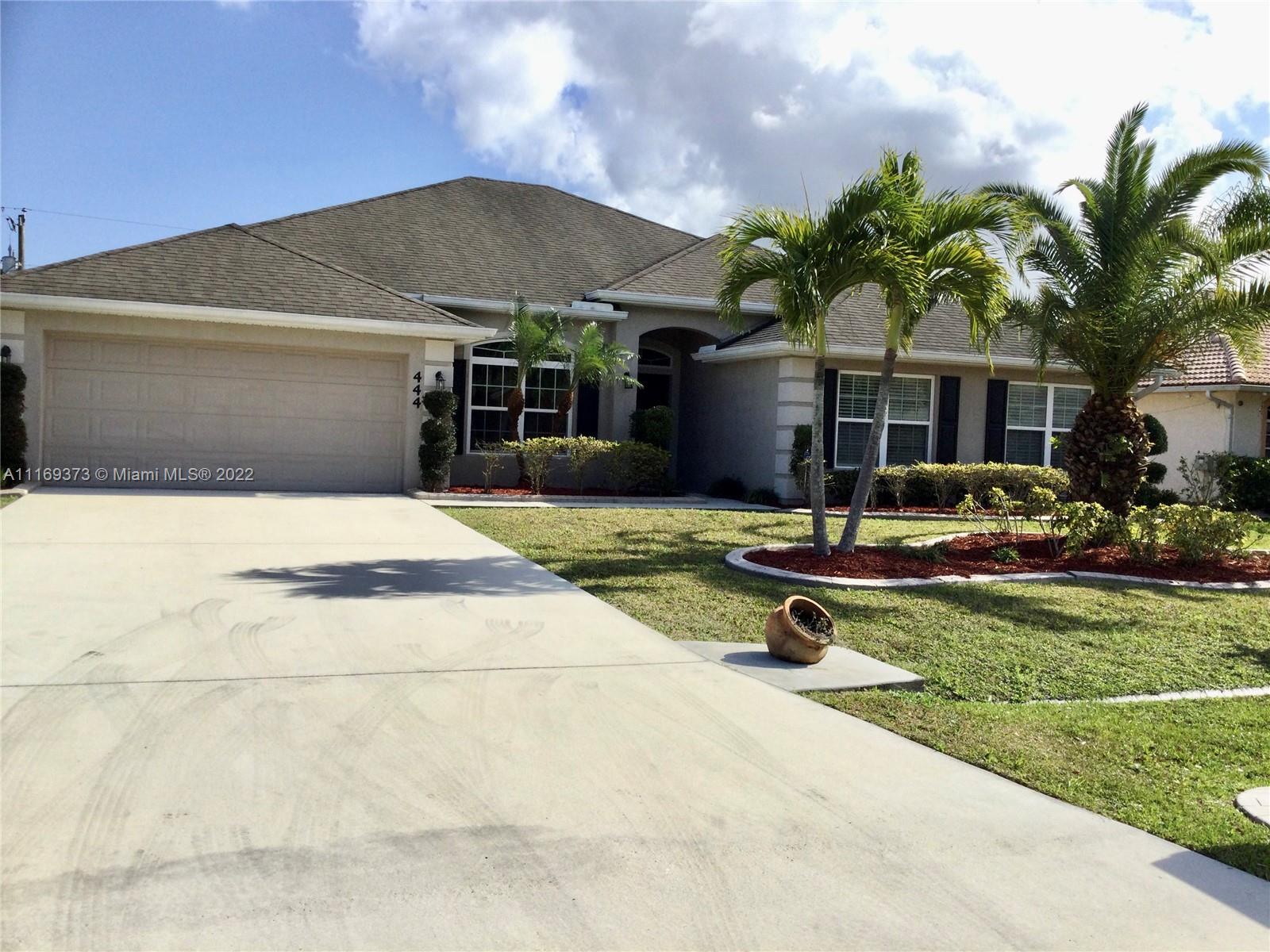 444 SW Seaflower Terrace Port St. Lucie FL 34984