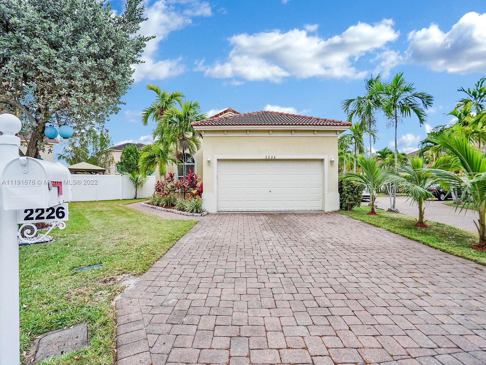 2226 Portofino Avenue Homestead FL 33033