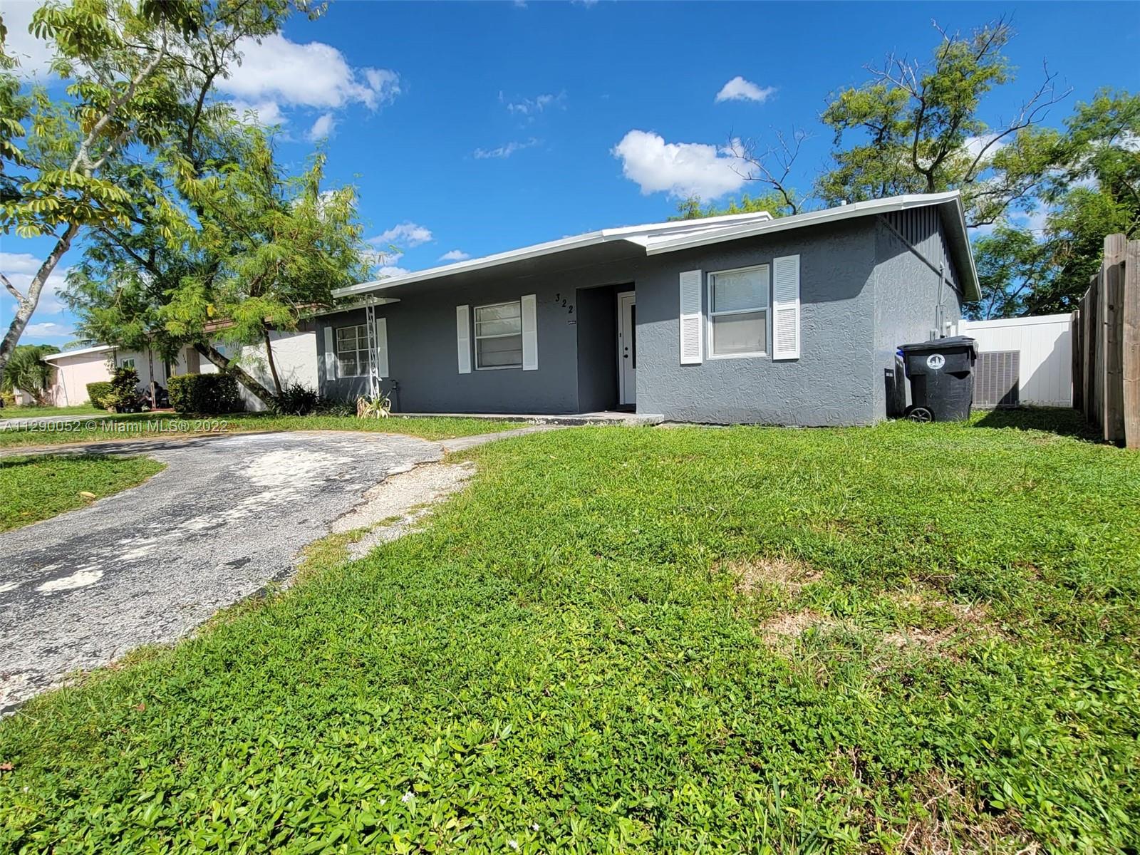 322 SW 77th Terrace North Lauderdale FL 33068