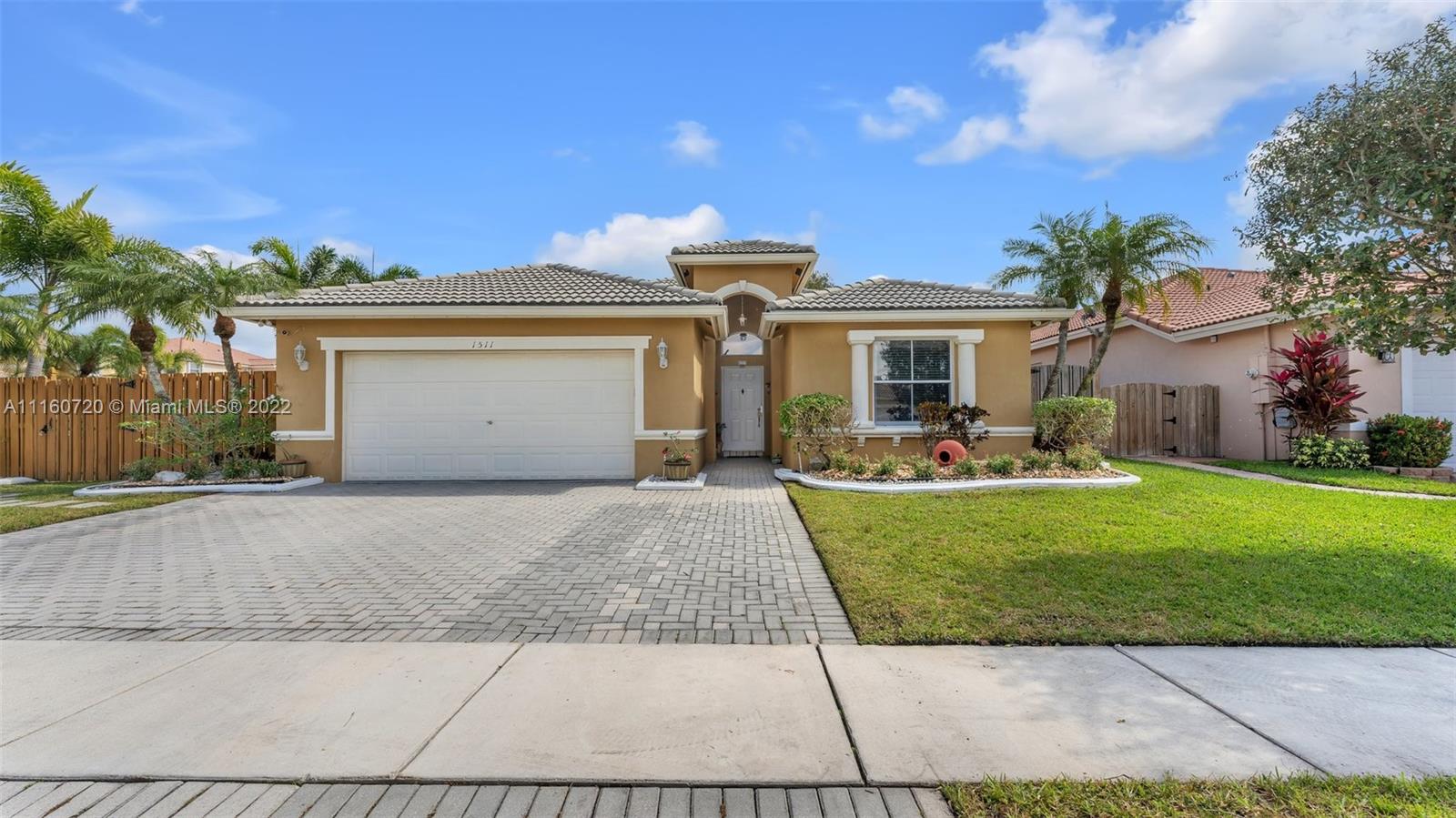 1511 SW 194th Terrace Pembroke Pines FL 33029