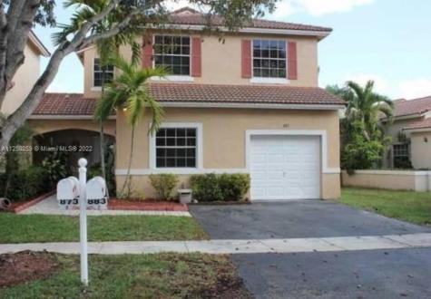 883 SW 179th Avenue Pembroke Pines FL 33029